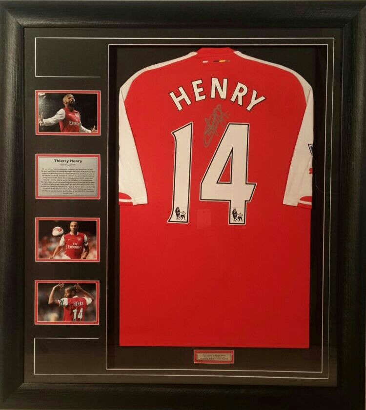 thierry henry signed jersey