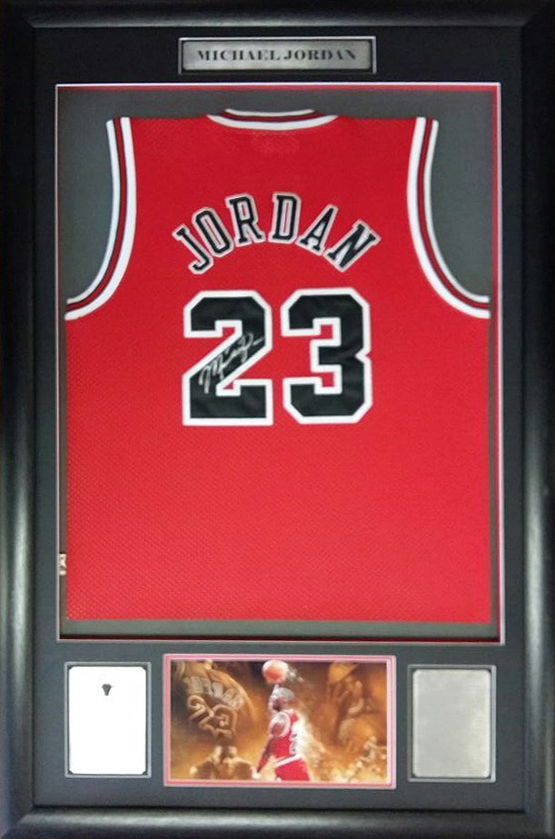 michael jordan signed jersey