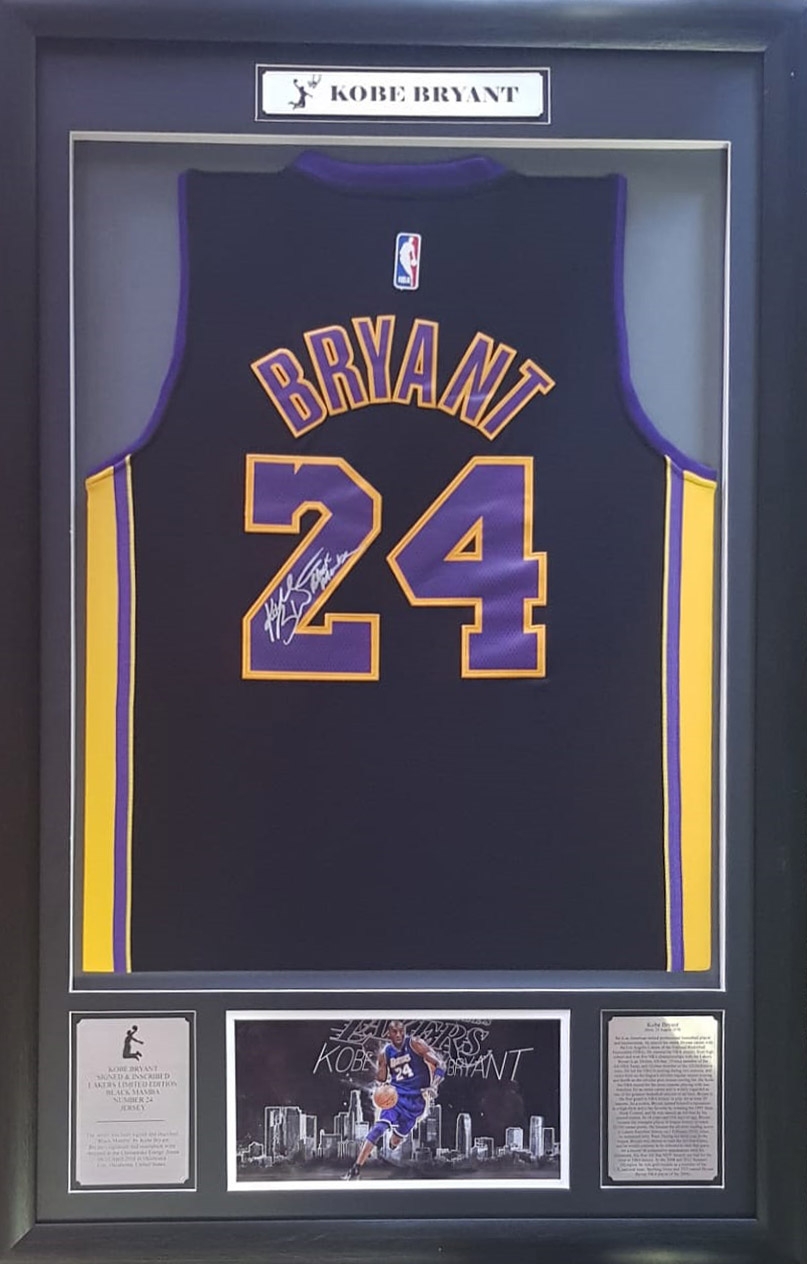 signed kobe jersey