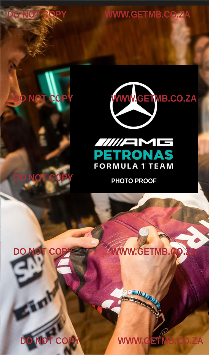 Andrea Kimi Antonelli Rare Limited Edition Miami Formula One Framed Racing Suit - Image 2